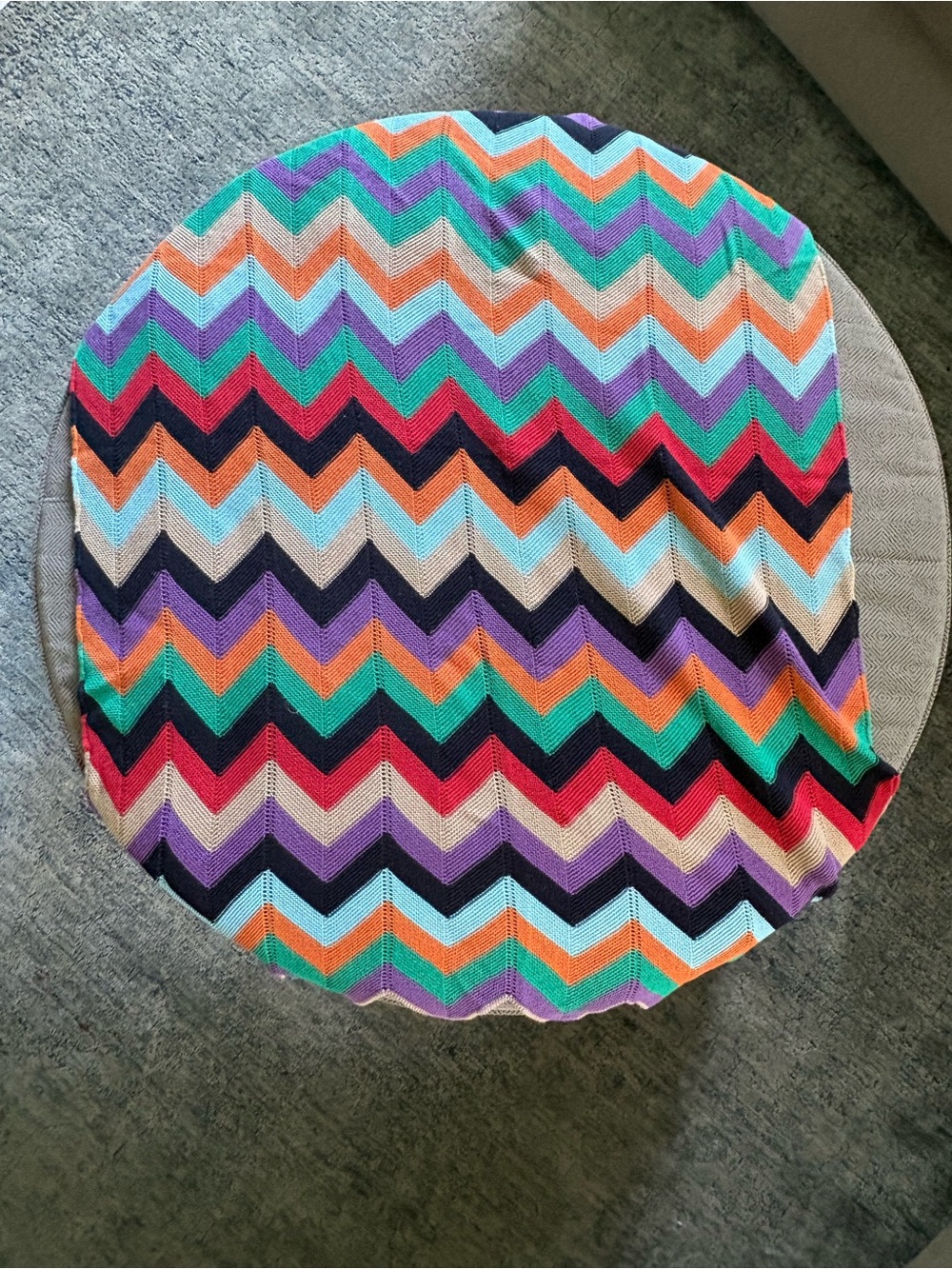 Missoni x Bugaboo Chevron Baby Blanket 100% Cotton Made in Italy